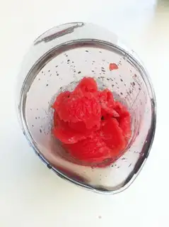 Make Watermelon mint step 1