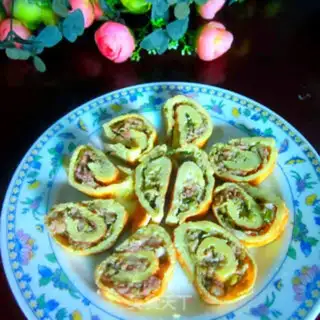 Make Egg rolls step 5
