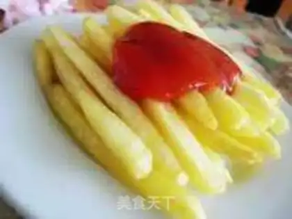 Make French fries step 5