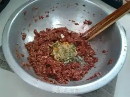 Make Beef carrot dumplings step 3