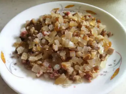 Make Onion meatloaf step 1