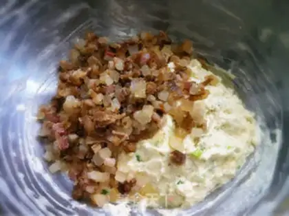 Make Onion meatloaf step 5