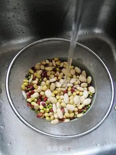 Make Four bean water step 2