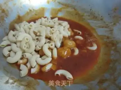 Make Fishball macaroni step 6