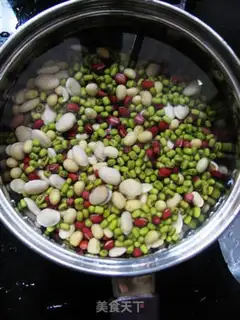 Make Four bean water step 5