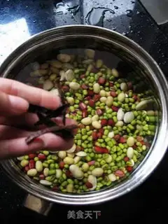 Make Four bean water step 6