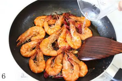 Make Spicy shrimp step 5