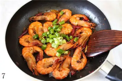 Make Spicy shrimp step 6