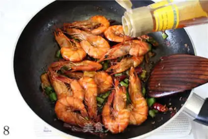 Make Spicy shrimp step 7