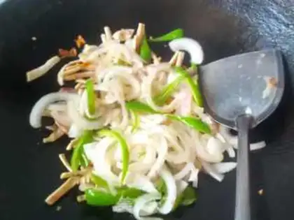 Make Onion squid step 5