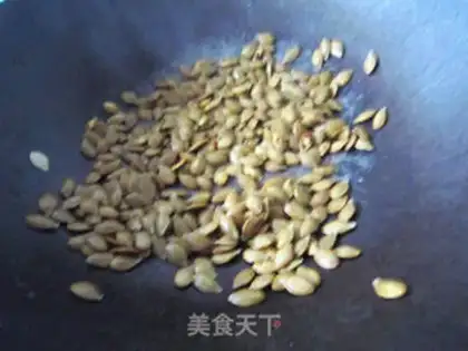 Make Pumpkin seeds step 4