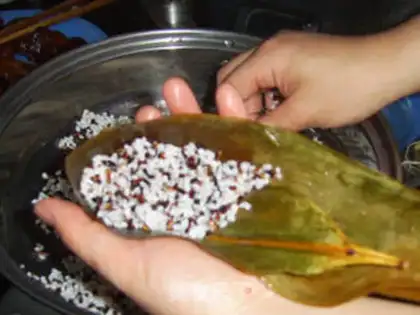 Make Blood rice dates step 6