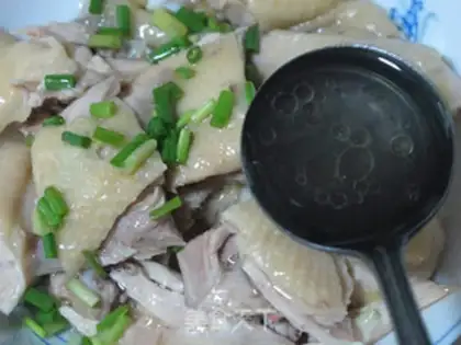 Make Chicken onion step 17