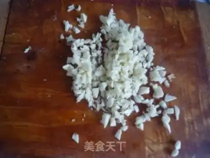 Make Garlic on back shrimp step 3