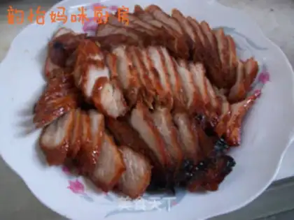 Make Honey sauce and roast meat step 4