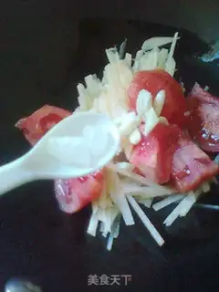 Make Spam noodles step 5