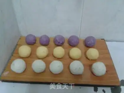 Make Potato pumpkin snack step 5