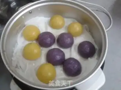Make Potato pumpkin snack step 6