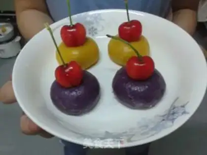 Make Potato pumpkin snack step 7