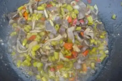 Make Soybeans, fried chicken step 7