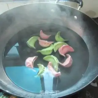 Make Vegetable dumplings step 1
