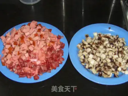 Make Frozen mushroom sausage step 3