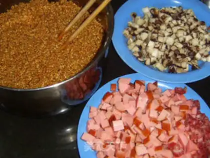 Make Frozen mushroom sausage step 5