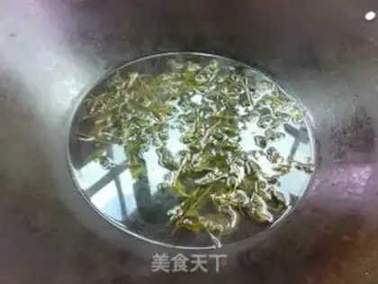 Make Tea and white shrimp step 2