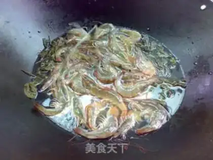 Make Tea and white shrimp step 3