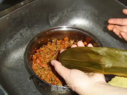 Make Frozen mushroom sausage step 9
