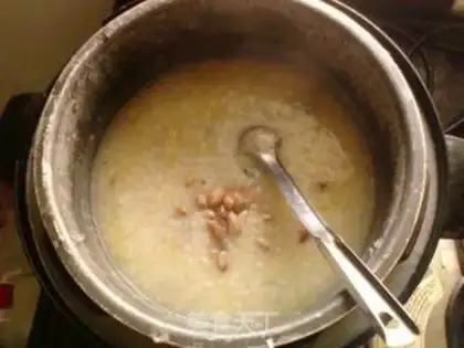 Make Skinny peanut porridge step 5