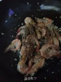 Make ♪ Turn on the peppers and shrimp ♪ step 6