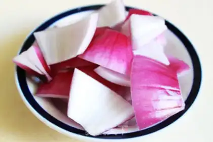 Make Pickles and flowers step 1