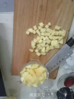 Make Fruit yogurt similk step 4