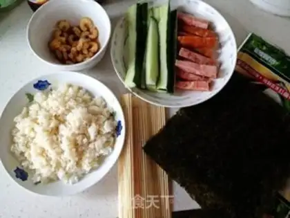 Make Sushi step 3