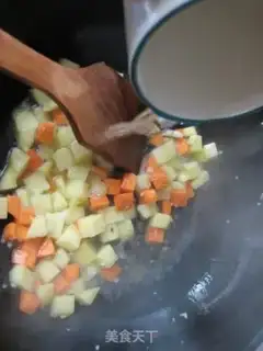 Make Gold curry pork step 11