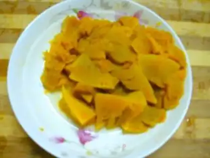 Make Pumpkin beans step 2