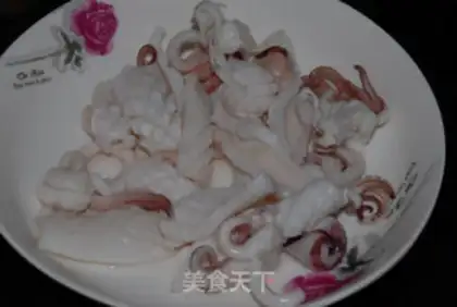 Make Curry seafood step 1