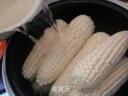 Make Sweet corn sticks step 2
