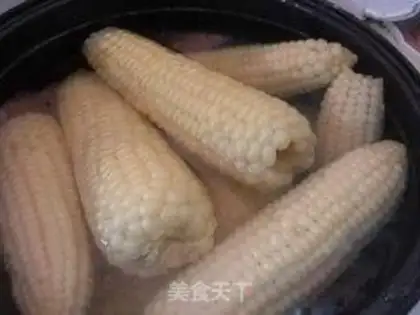 Make Sweet corn sticks step 5