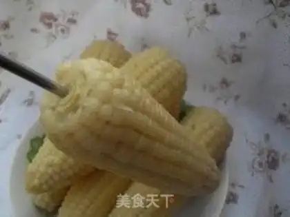 Make Sweet corn sticks step 7
