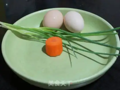 Make Onion carrot eggs step 0