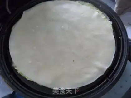 Make Ham eggcake step 6