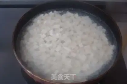 Make Tofu onions step 1