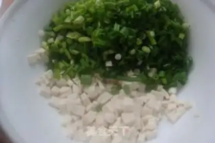 Make Tofu onions step 4