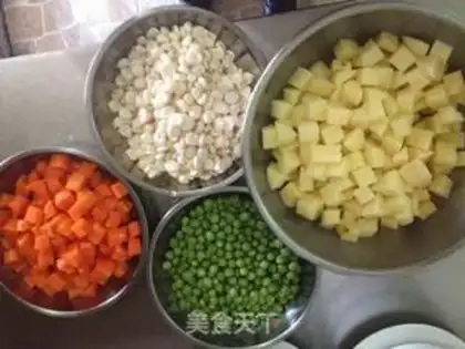Make Colored salad step 3