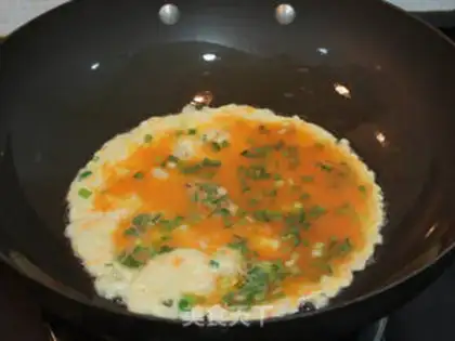 Make Onion carrot eggs step 5