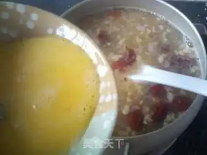Make Red-tree porridge step 7