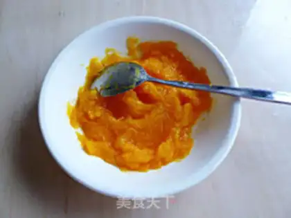 Make Pumpkin caramel pudding step 3