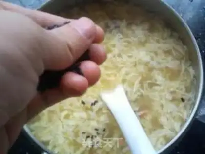 Make Red-tree porridge step 9